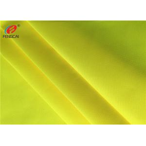 Polyester High Reflective Fluorescent Material Safety Vests Fabric