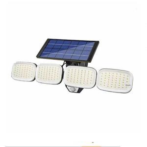 China Solar Wall Light with Motion Sensor for Yard Garden with 4 Adjust angle Heads on sale
