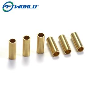 OEM Precision CNC Brass Parts Machining Turning Machined Accessories