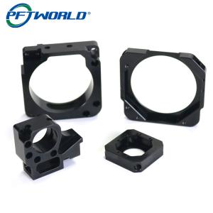 7075 Aluminium Machined Parts Custom Milling Service Black Anodizing