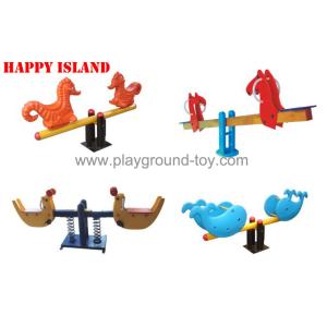 Quality LLDPE Seesaw Playground Equipment , Playground Equipment Seesaw For Kids for sale