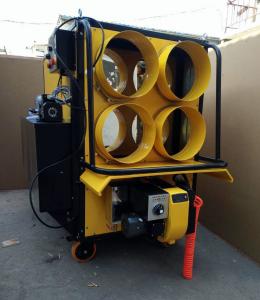 China 400000 Btu / H Portable Air Heater Double Fan System ODM / OEM Available on sale