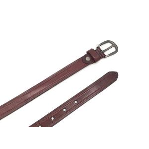 Casual Pin Buckle 23mm Women Cowhide Leather Belt