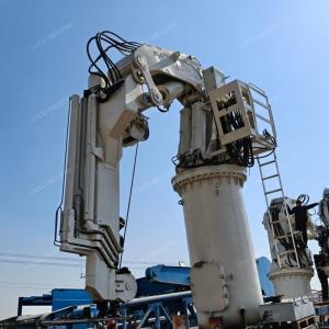 4T 14M Knuckle And Foldable Boom Marine Crane