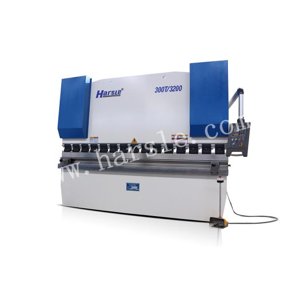 Buy 300 Ton Sheet Metal Bending Machine Hydraulic Press Brake with E21 system at wholesale prices