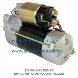 Denso Starter Motor 228000-5400 WAI 18414N 12V 9Tooth 0.9kw Kubota Mower Front