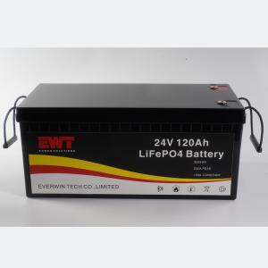 Portable 24V 120Ah Rechargeable Battery With T8 Terminal Customized