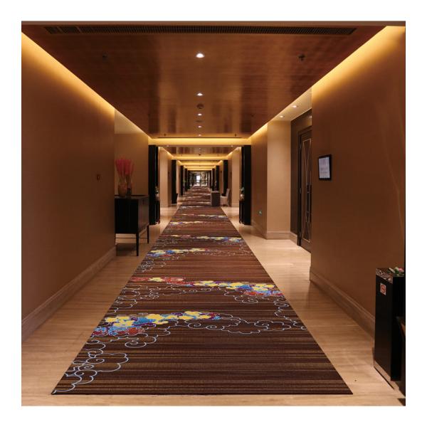Buy Custom Pattern Luxury Hospitality Carpet Wear Resisting For Hallway at wholesale prices