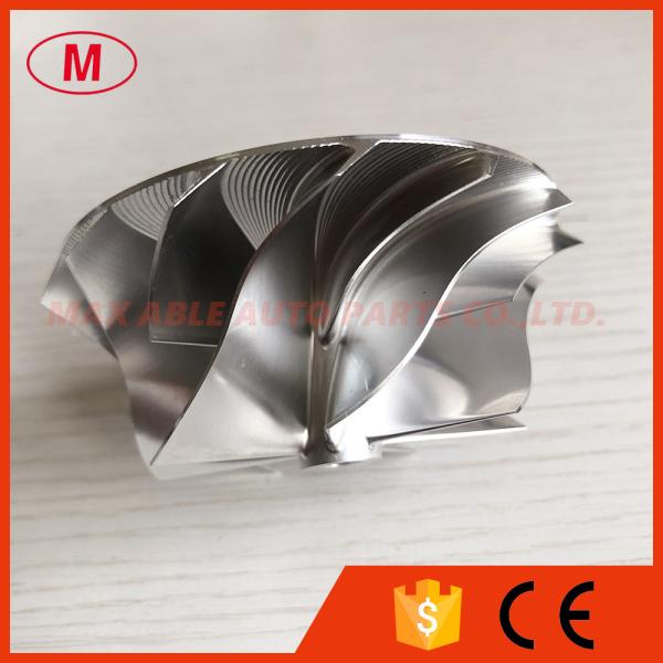 B03G reverse 7+7 blades 59.00/76.00mm High performance Turbo milling/aluminum 2618/billet compressor wheel cutback 0.0