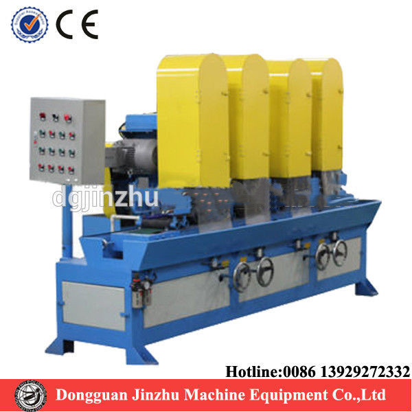 Buy Tube Abrasive Metal Sanding Machine PLC Program Control CE Certificated at wholesale prices