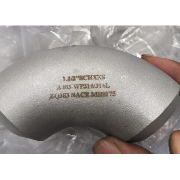 Buy Screwed Forged DN15 45 Degree ASTM Stainless Steel Elbow at wholesale prices