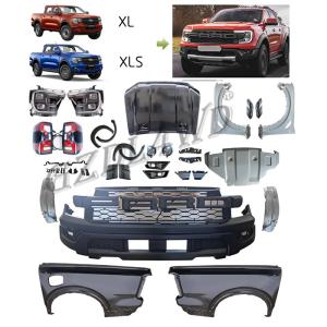 Black 4x4 Conversion Kit For Ranger 2022 T9 XL XLS Upgrade To Raptor 1/1 Body