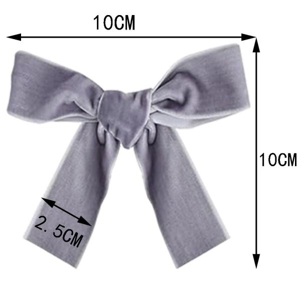 2.5cm Velvet Ribbon Bows Wedding Party Dark Green Velvet Ribbon