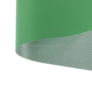 Rainproof Prefabricated Green PVC Tarpaulin with UV Resistance and Sunlight
