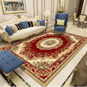 Persian Pattern Polyester Fiber Living Room Floor Carpet Stripping Special Style