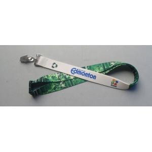 China Recycled Eco Friendly Lanyards With Environmental Protection Material on sale