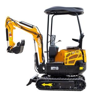 1.3T Hightop Mini Excavator With Upper Width 990mm And KOOP192 Engine