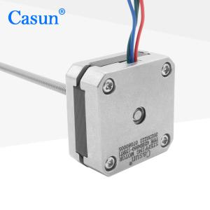 NEMA 17 Captive Stepper Motor Ultrathin 20mm Body 1.0A 0.13N.m For Precise
