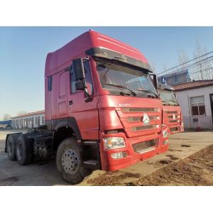 EURO 2 371HP Used Sinotruk 6x4 Howo Tractor Truck