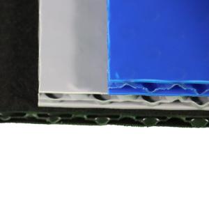 6mm 12mm Coloured Correx Plastic Honeycomb Sandwich Panel Blue