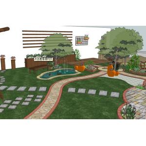 Goverment Project Landscaping Artificial Grass Customized Fake Turf 150 Stitches