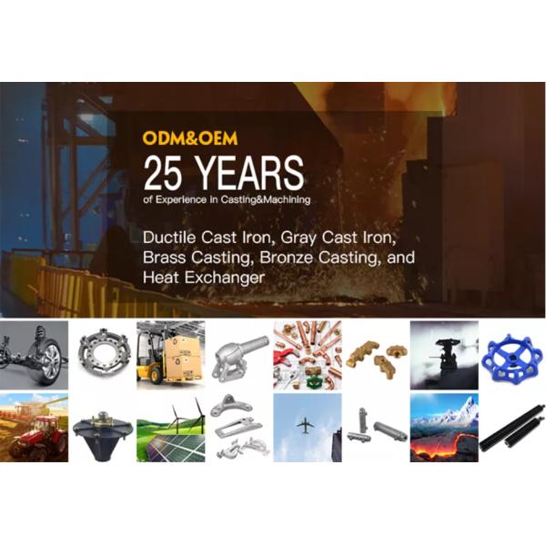 Ductile Iron Resin Sand Casting for Machinery Spare Parts