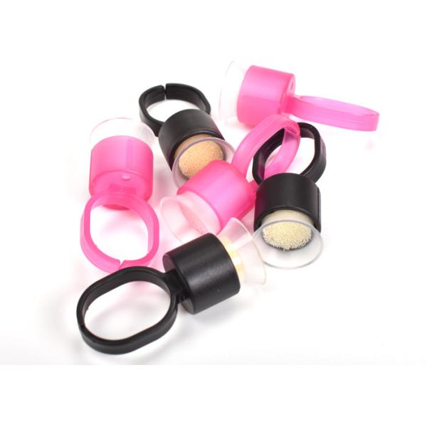 Plastic Sponge Ink Ring Cups Set Permanent Makeup Accessories Microblading Tattoo Kits