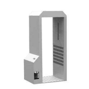 Atomization Disinfection chamber gate tunnel channel