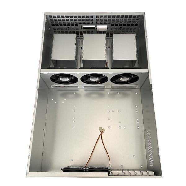Server Rack Computer Case Electronic Distribution Box Aluminum Metal Shell