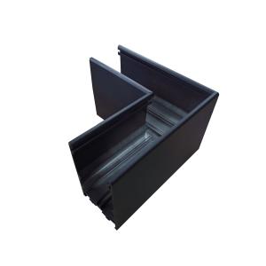 K&C Black Extruded 77mm LED Magnetic Track Light