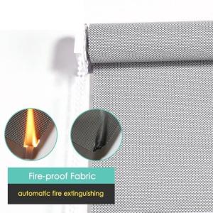 Persianas Y Cortinas 0% Openness Fiberglass Blackout Roller Fabrics 3m Width