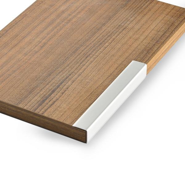 ISO9001 Electrophoresis Aluminium L Shaped Trim 20mm