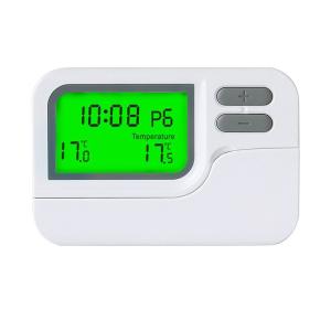 China Lcd Water Heating Room 7 Day Programmable Thermostat , Gas Boiler Heat Thermostat on sale