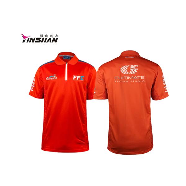 Buy Customized Logo Square Collar Polyester Gaming Polo Esports Jersey Teamwear Polo Shirt at wholesale prices