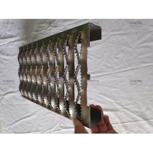 Aluminum Diamond Grip Strut Grating 2-5m Antiskid Walkway Plate