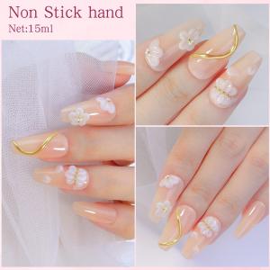 Private Label Nude Clear White Extension UV Gel Nail Polish Quick Building Nail