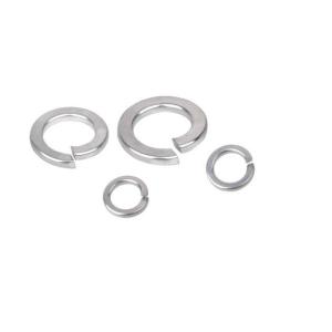 Stainless Steel Split Ring Lock Washer 2mm Height High Corrosion Resistance