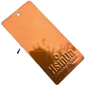 mirror Chrome golden powder coating for Iridescent Finish