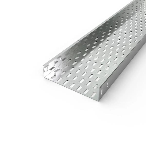 Flexible Strong Hot Dip Galvanized Cable Tray For Indoor Outdoor Cable Management