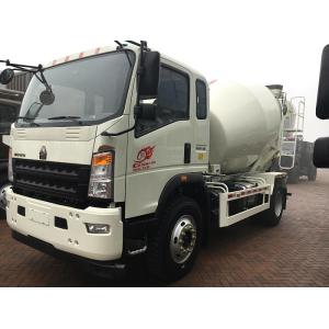 6 Wheels Concrete Mixer Vehicle / 3M3 Mix Concrete Truck Engine YC4D130-45 Euro4
