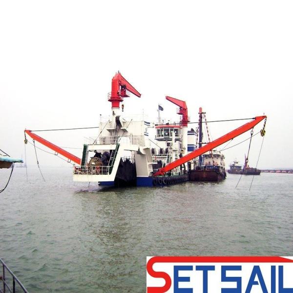 DM-26 Hull Cutter Suction Dredging Gravel Machine with Diesel Engine or