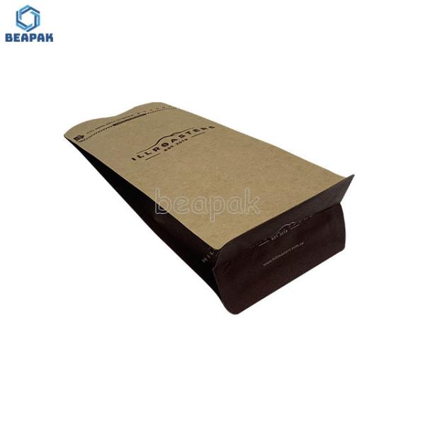 Buy Coffee Doypack Resealable k Kraft Paper Pouch at wholesale prices