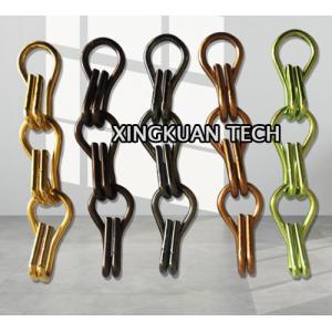 90×210cm Aluminium Insect Door Chain Screen Curtain for decorations