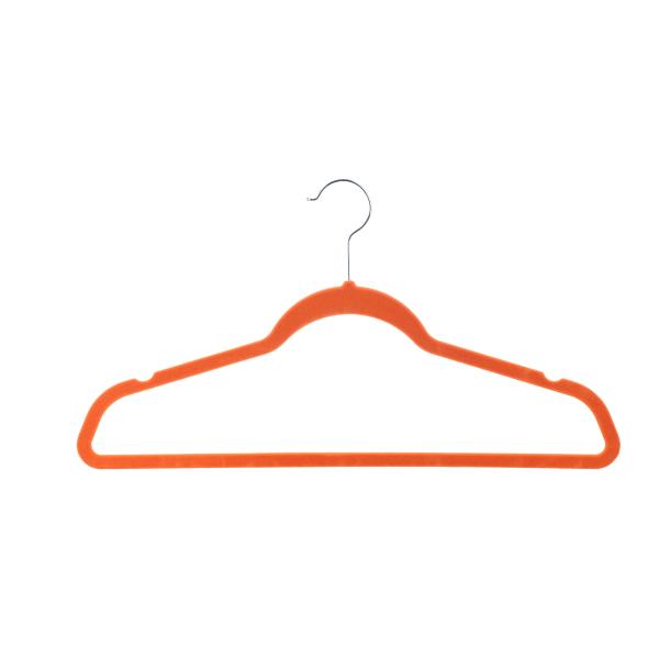 Buy 20 Inch Nonslip Kids Flocked Hangers Compact Light Weight at wholesale prices