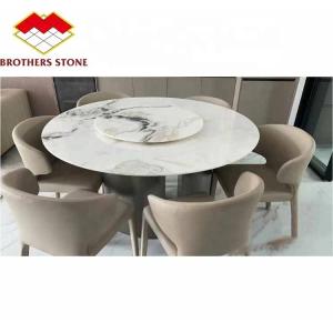 Polished Milk White Alabaster Marble Big Slab for Living Room and Dining Table