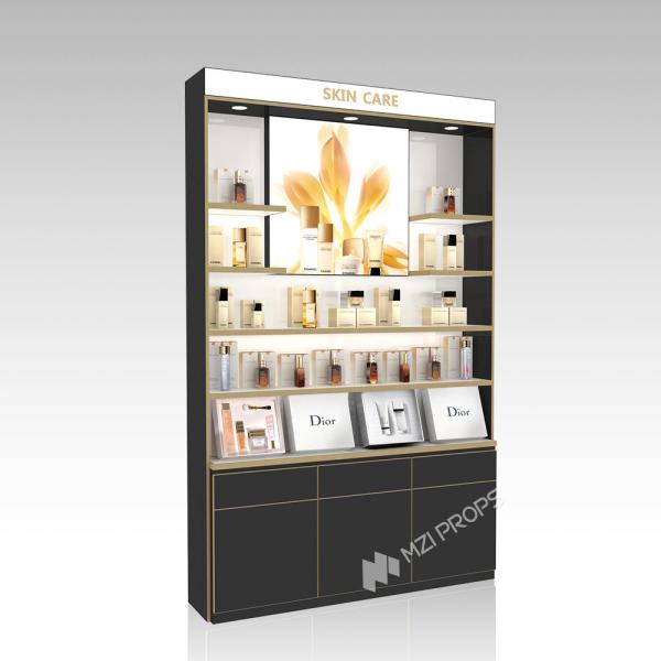 Buy DYaS-VK-1-1 Skincare Display Cabinet with 60mm Light Box and Adjustable Brightness at wholesale prices