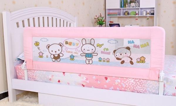 Buy Extra Long Mesh Toddler Bed Rail 180CM , Blue Kids Bed Side Rails at wholesale prices