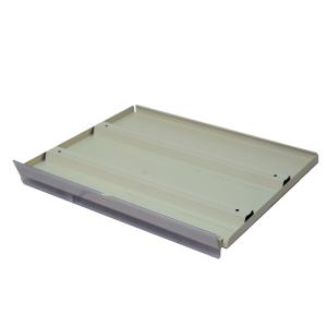 3FT 6FT Supermarket Display Shelving 80kgs 5 Tier White Shelf