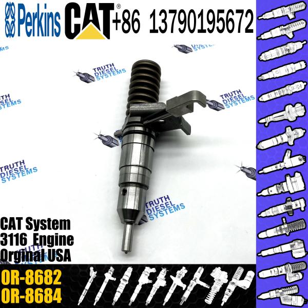 Common rail injector 127-8205 New common rail injector 0R-8682 for Caterpillar_