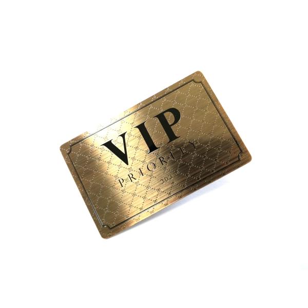 Buy Metal Stainless Steel Business Cards With Different Background Pattern at wholesale prices